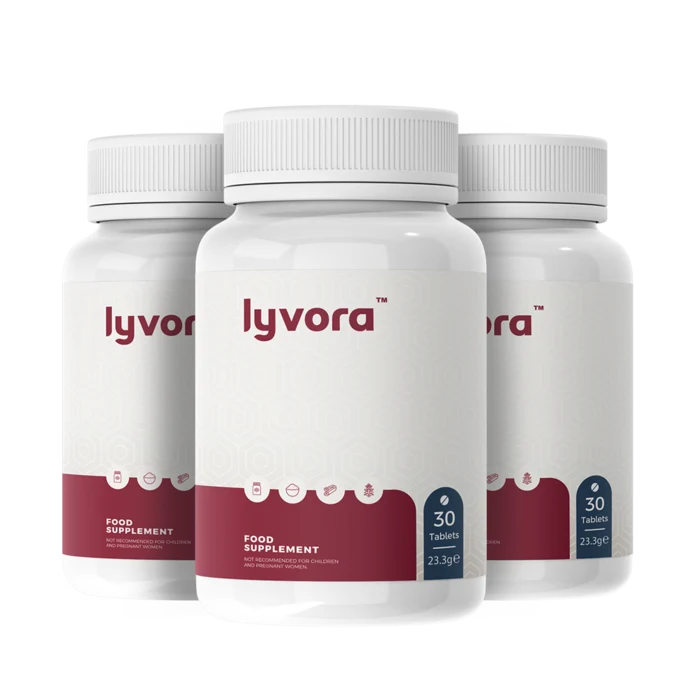 Lyvora 90 dages pakke - 3 flasker